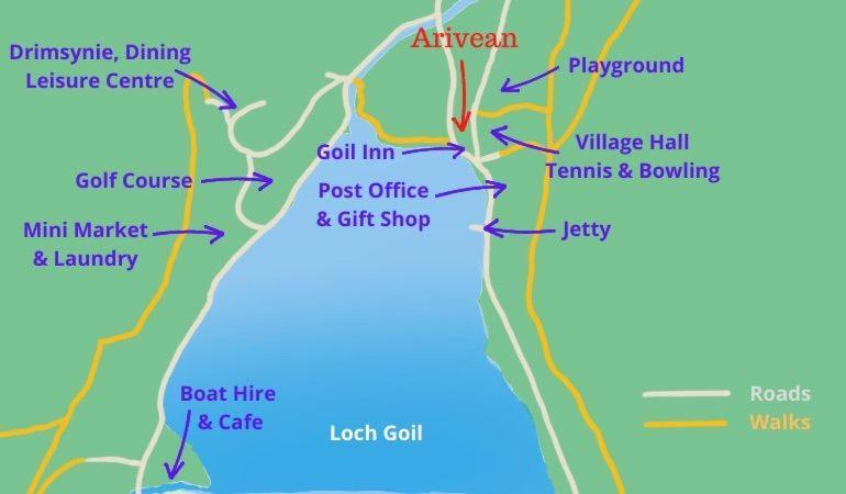 Arivean Cottage Lochgoilhead Bagian luar foto